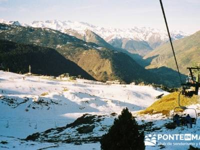 Esquí Baqueira; rutas trekking madrid; actividades de senderismo